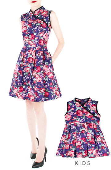 Private Rose Garden Cheongsam Dress